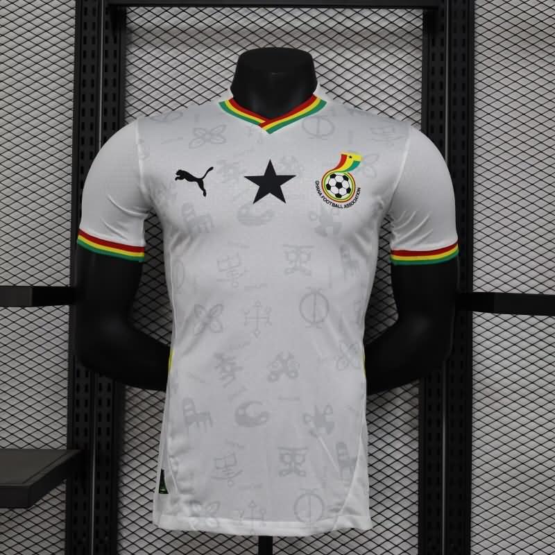 AAA Quality Ghana 2025 Home Soccer Jersey (Player)