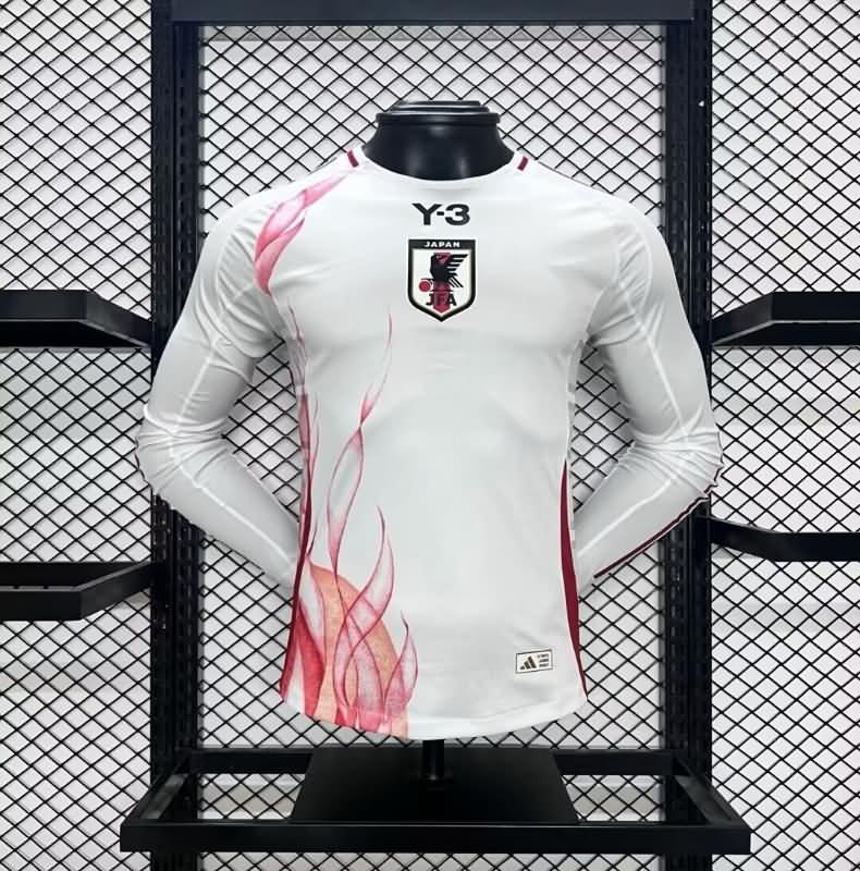 AAA Quality Japan 2024 Away Long Sleeve Soccer Jersey (Player)