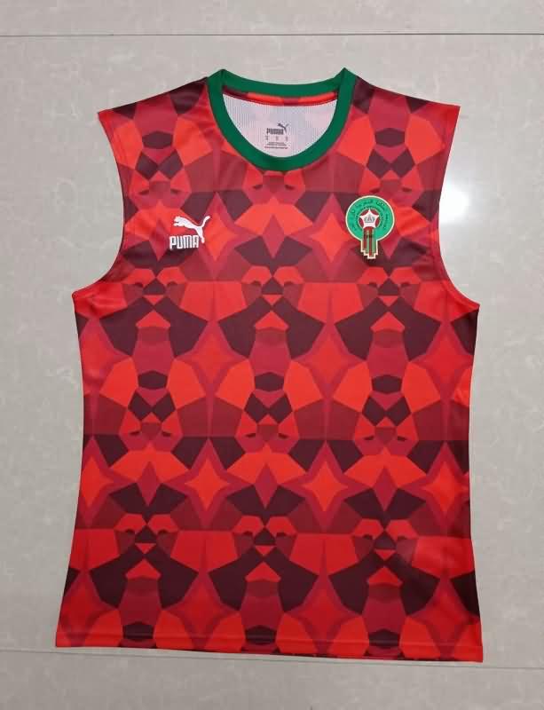 AAA Quality Morocco 2023 Training Vest Soccer Jersey