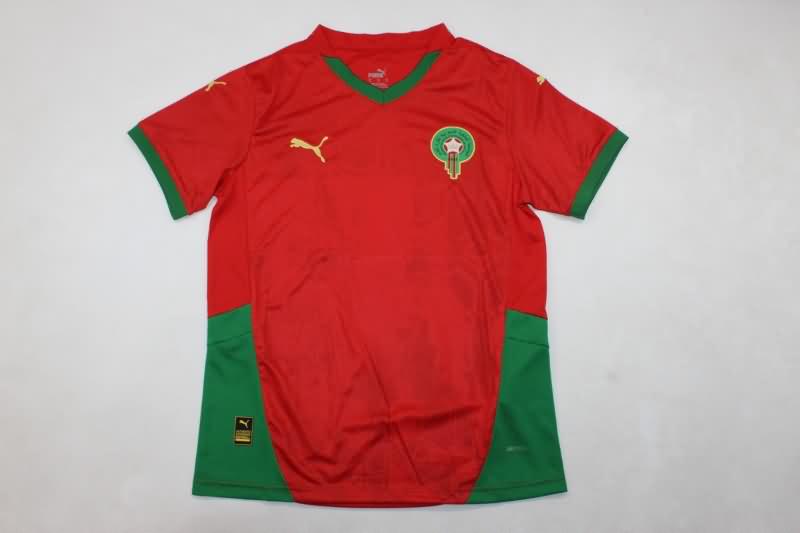 AAA Quality Morocco 2024 Home Soccer Jersey