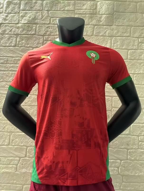 AAA Quality Morocco 2025 Home Soccer Jersey (Player)