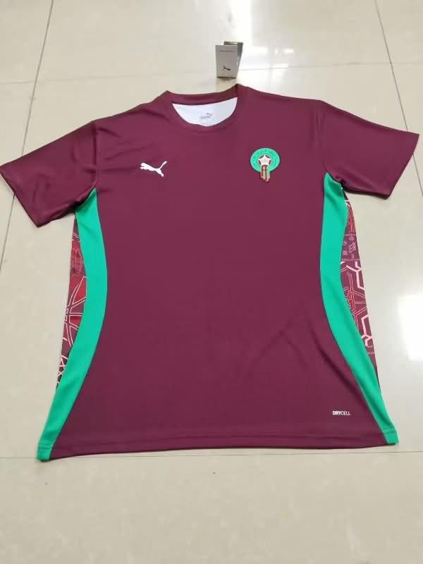 AAA Quality Morocco 2025 Training Soccer Jersey