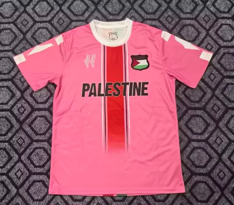AAA Quality Palestine 2025 Pink Soccer Jersey AAA Quality Palestine 2025 Pink Soccer Jersey