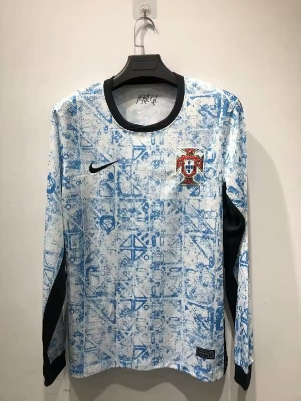 AAA Quality Portugal 2024 Away Long Sleeve Soccer Jersey