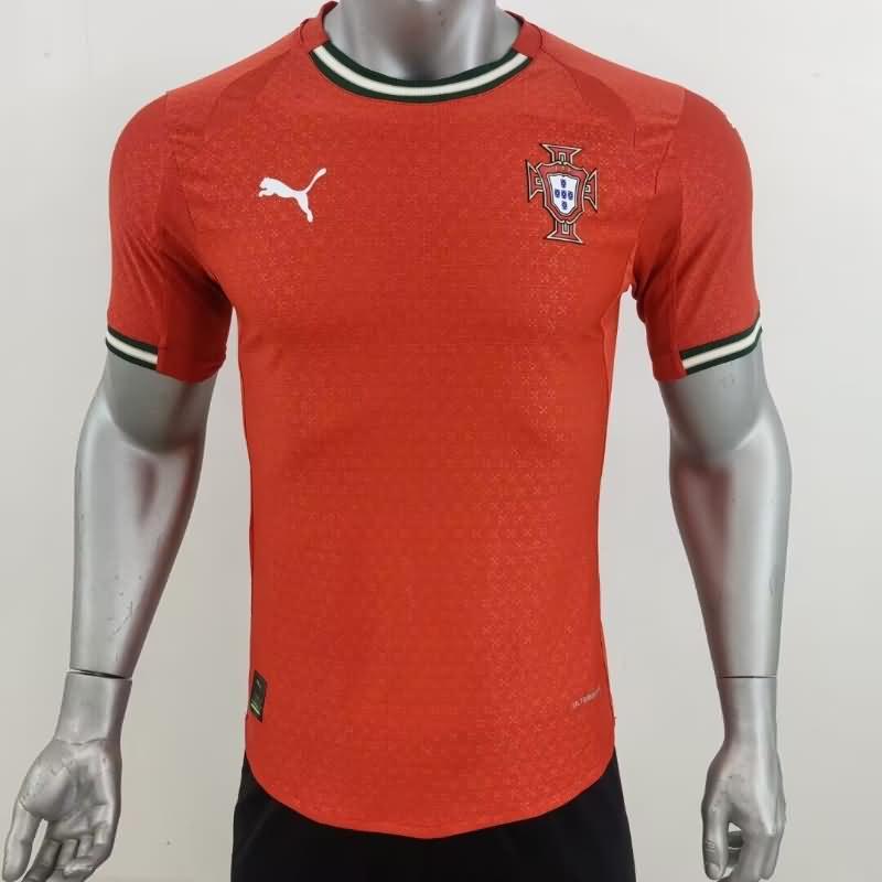 AAA Quality Portugal 2025 Home Soccer Jersey (Player)