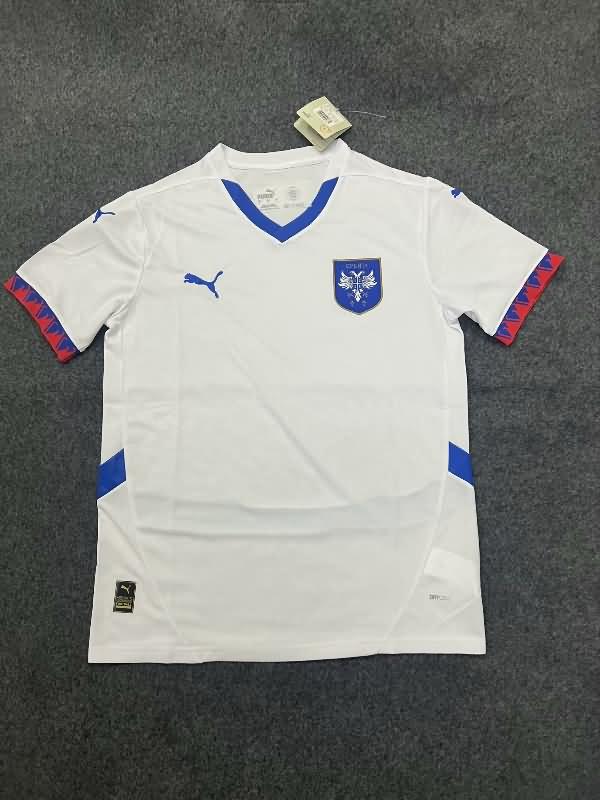 AAA Quality Serbia 2024 Away Soccer Jersey