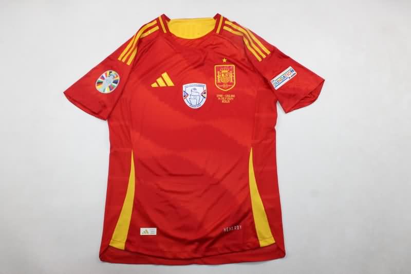 AAA Quality Spain 2024 EURO Final Home Soccer Jersey (Player)