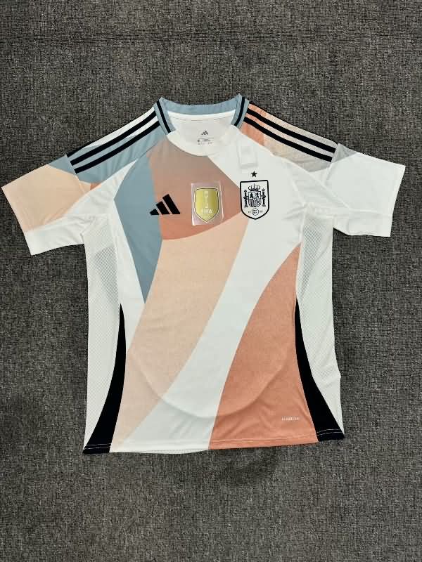 AAA Quality Spain 2025 Female EURO Away Soccer Jersey