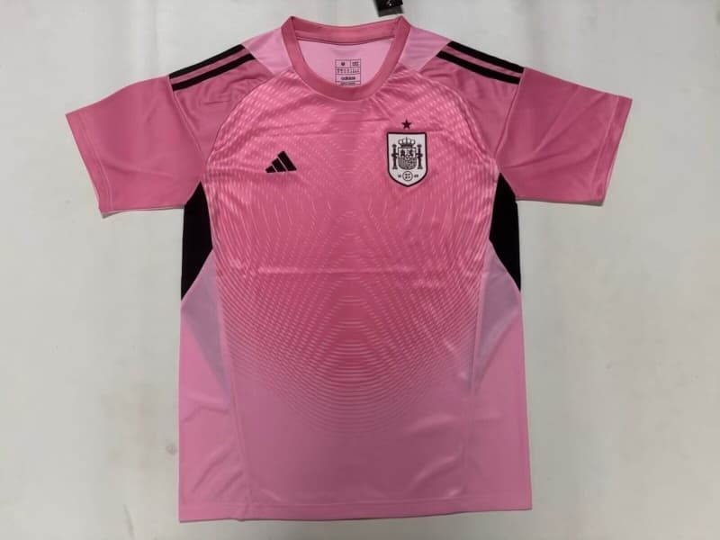 AAA Quality Spain 2026 World Cup Goalkeeper Pink Soccer Jersey AAA Quality Spain 2026 World Cup Goalkeeper Pink Soccer Jersey