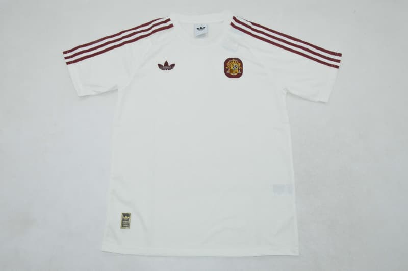 AAA Quality Spain 2026 White Soccer Jersey AAA Quality Spain 2026 White Soccer Jersey