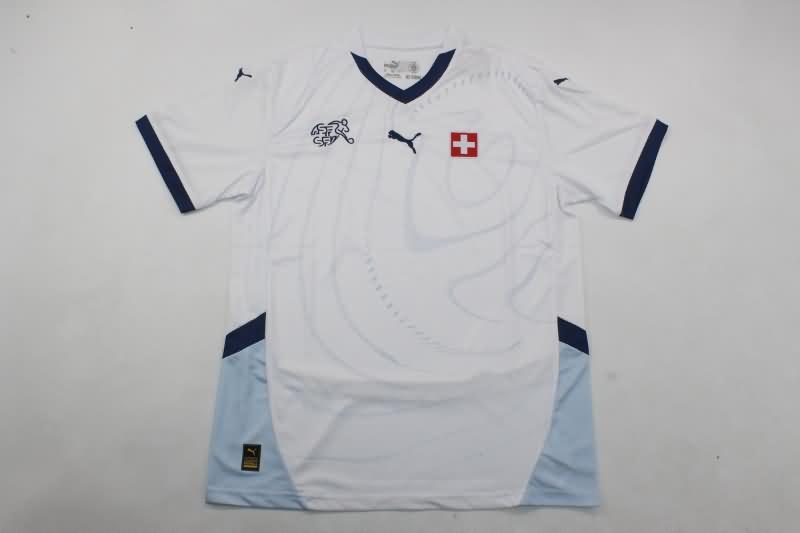 AAA Quality Switzerland 2024 Away Soccer Jersey