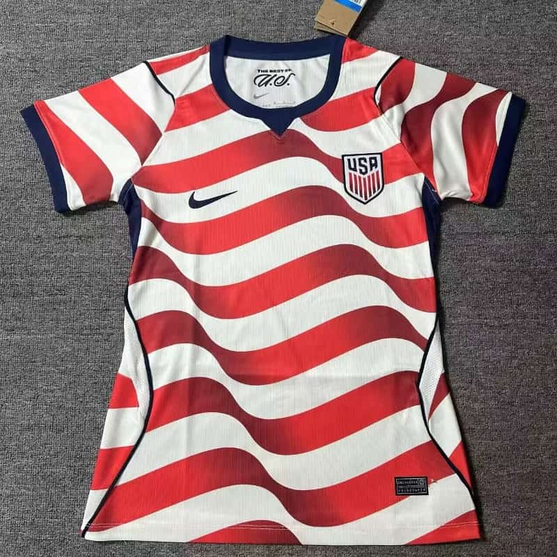 AAA Quality USA 2026 Home Women Soccer Jersey AAA Quality USA 2026 Home Women Soccer Jersey