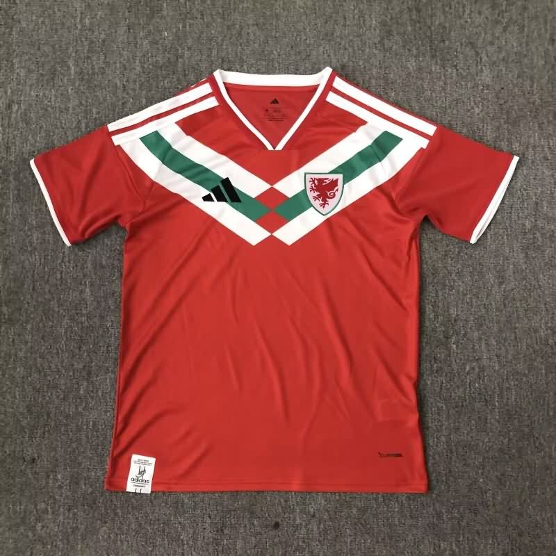 AAA Quality Wales 2026 Red Soccer Jersey AAA Quality Wales 2026 Red Soccer Jersey
