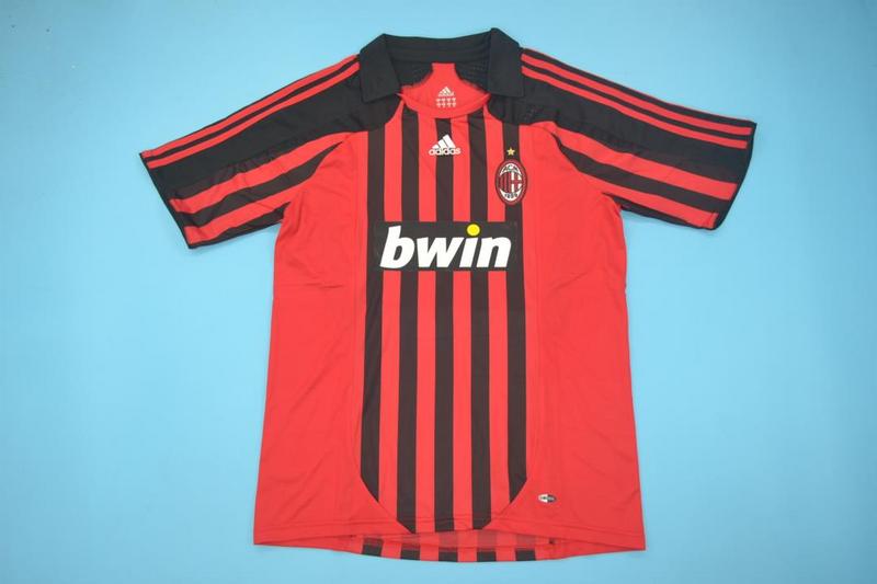 AAA Quality AC Milan 2007/08 Home Retro Soccer Jersey