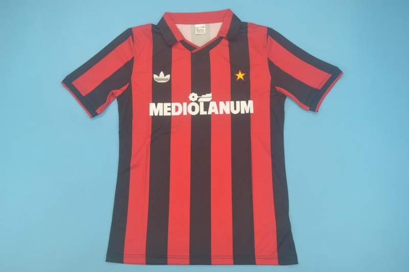 AAA Quality AC Milan 1991/92 Home Retro Soccer Jersey