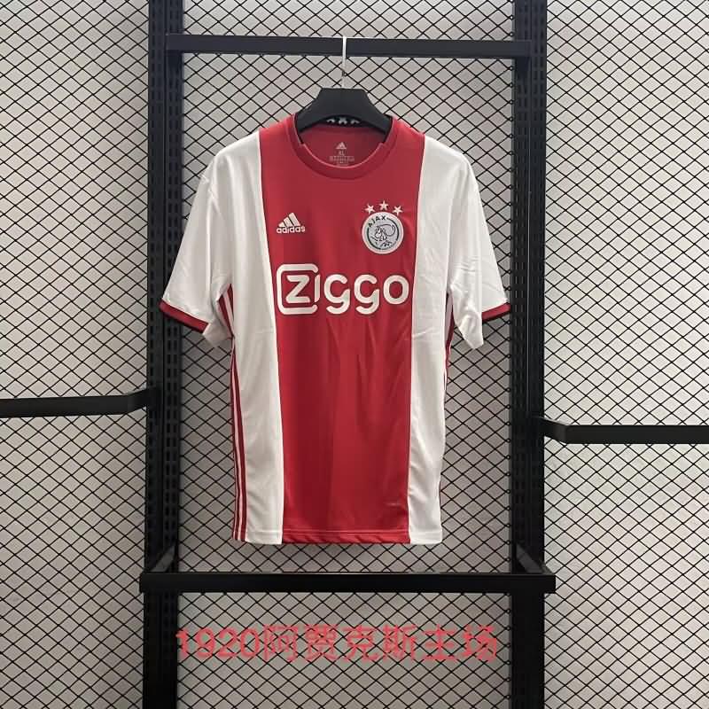 AAA Quality Ajax 2019/20 Home Retro Soccer Jersey