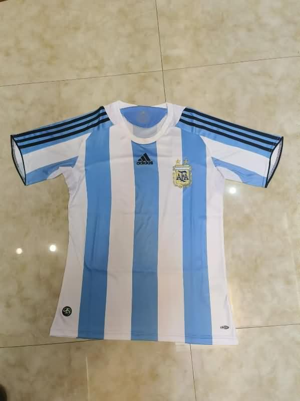 AAA Quality Argentina 2008/10 Home Retro Soccer Jersey