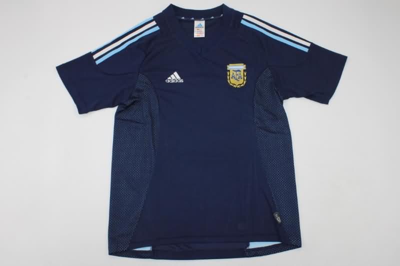 AAA Quality Argentina 2002 Away Retro Soccer Jersey