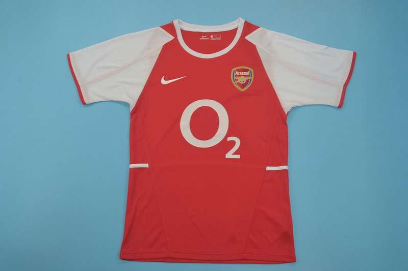 AAA Quality Arsenal 2002/04 Home Retro Soccer Jersey