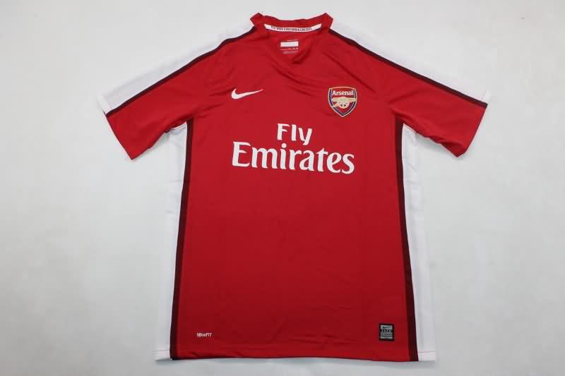 AAA Quality Arsenal 2008/10 Home Retro Soccer Jersey