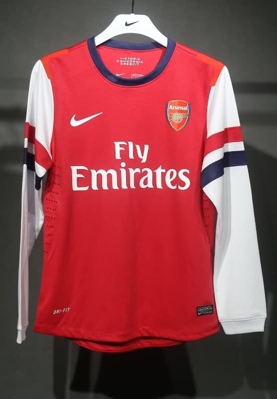 AAA Quality Arsenal 2012/13 Home Long Retro Soccer Jersey (Player)