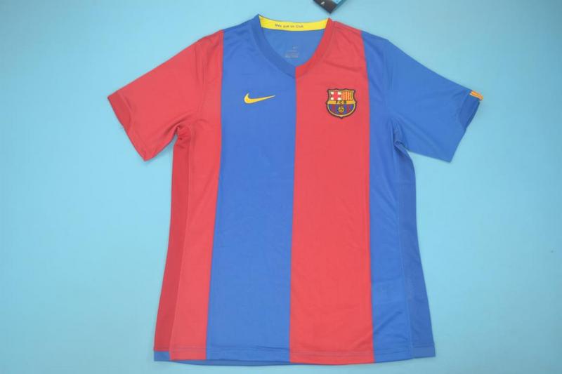 AAA Quality Barcelona 2006/07 Home Retro Soccer Jersey