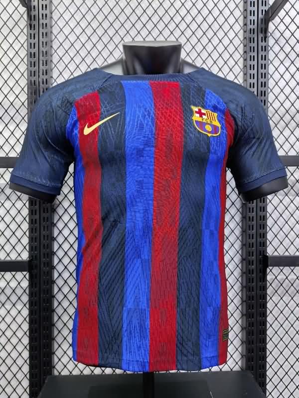 AAA Quality Barcelona 2022/23 Home Retro Soccer Jersey (Player)