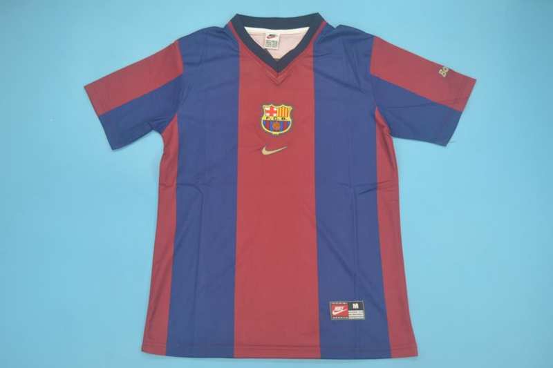 AAA Quality Barcelona 1998/99 Home Retro Soccer Jersey