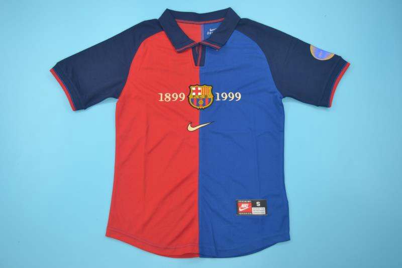 AAA Quality Barcelona 1999/2000 Home Retro Soccer Jersey