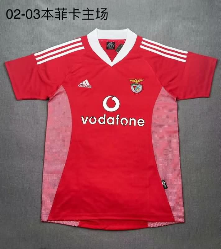 AAA Quality Benfica 2002/03 Home Retro Soccer Jersey