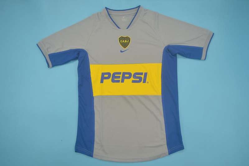 AAA Quality Boca Juniors 2002 Retro Away Soccer Jersey