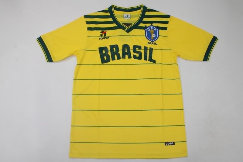 AAA Quality Brazil 1984 Home Retro Soccer Jersey