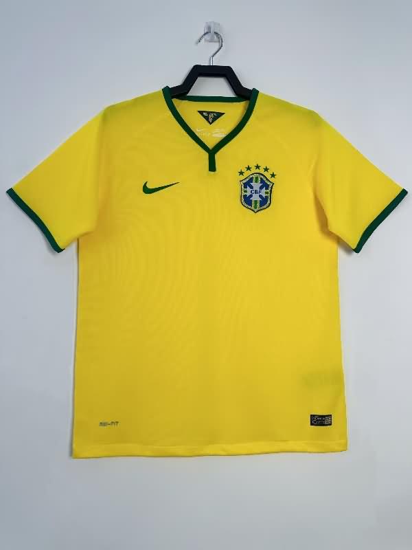 AAA Quality Brazil 2014 Home Retro Soccer Jersey