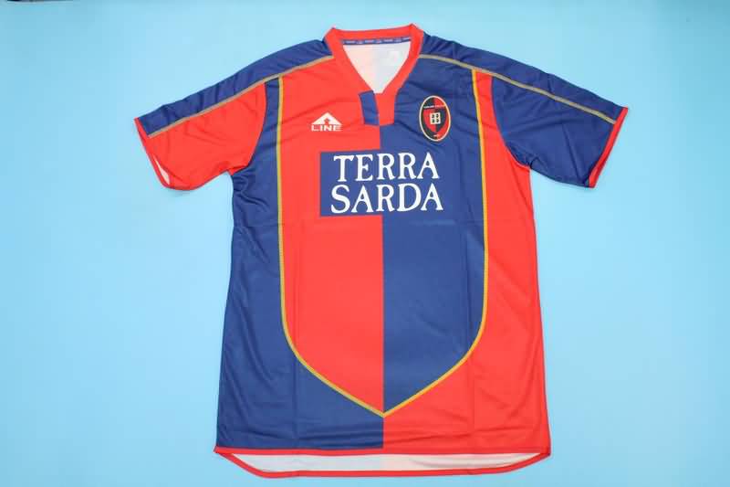AAA Quality Cagliari 2003/04 Home Retro Soccer Jersey