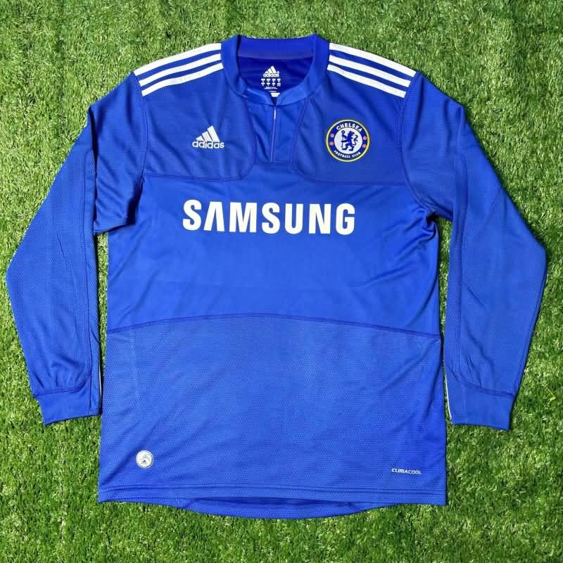 AAA Quality Chelsea 2009/10 Home Long Sleeve Retro Soccer Jersey