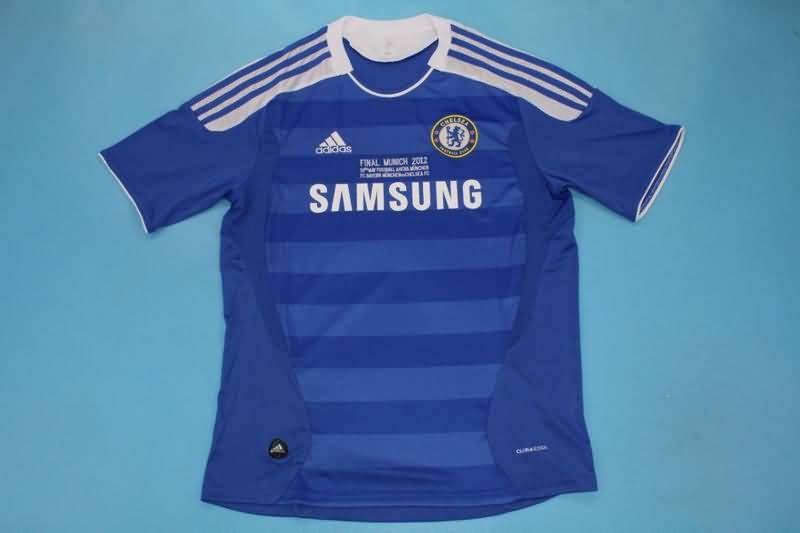 AAA Quality Chelsea 2011/12 Home UCL Final Retro Soccer Jersey