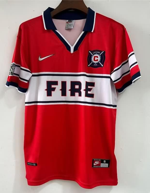 AAA Quality Chicago Fire 1998 Home Retro Soccer Jersey