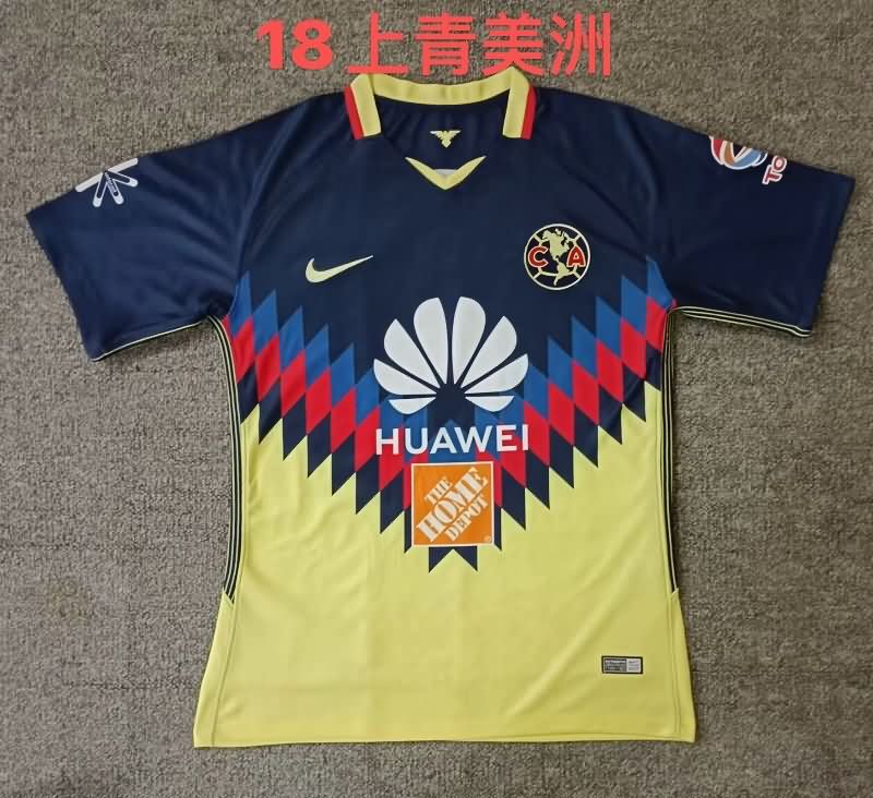 AAA Quality Club America 2018 Home Retro Soccer Jersey