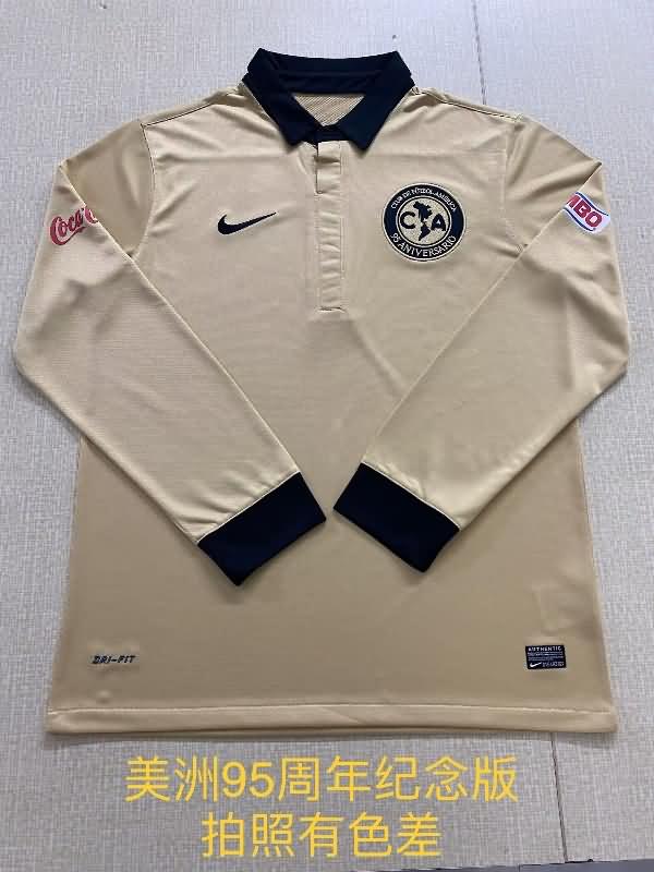 AAA Quality Club America 95th Anniversary Long Sleeve Retro Soccer Jersey