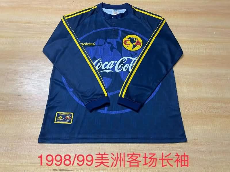 AAA Quality Club America 1998/99 Away Long Sleeve Retro Soccer Jersey