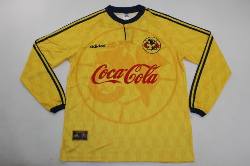 AAA Quality Club America 1998/99 Home Long Sleeve Retro Soccer Jersey