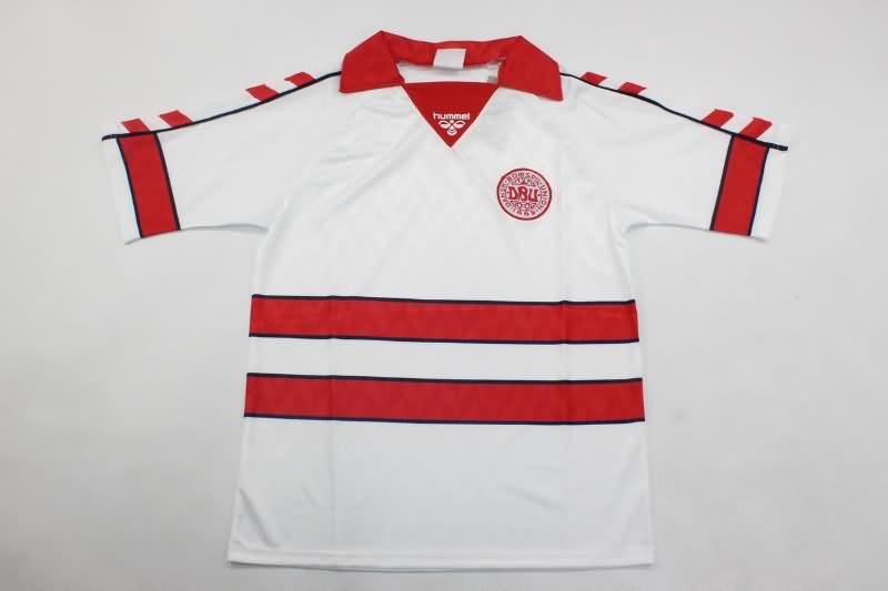 AAA Quality Denmark 1988 Away Retro Soccer Jersey