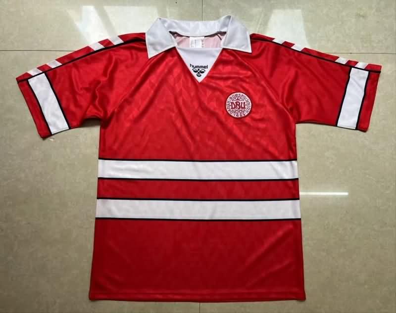 AAA Quality Denmark 1988 Home Retro Soccer Jersey