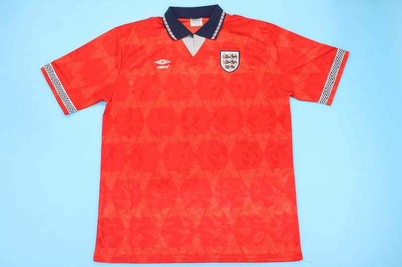 AAA Quality England 1990 Away Retro Soccer Jersey