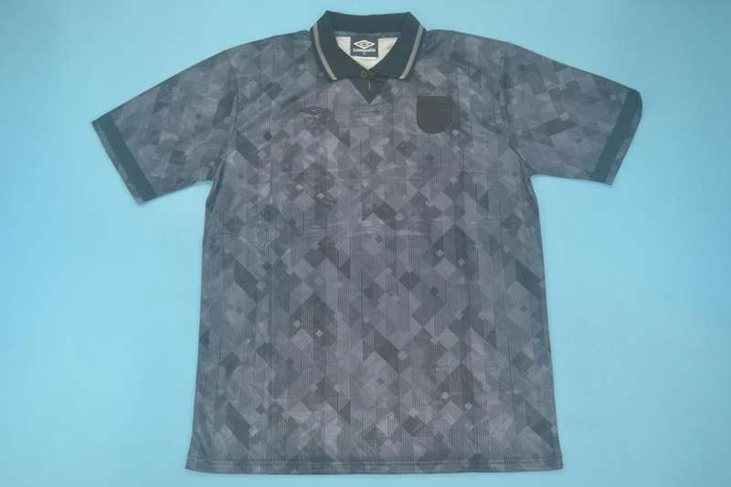 AAA Quality England 1990 Black Retro Soccer Jersey