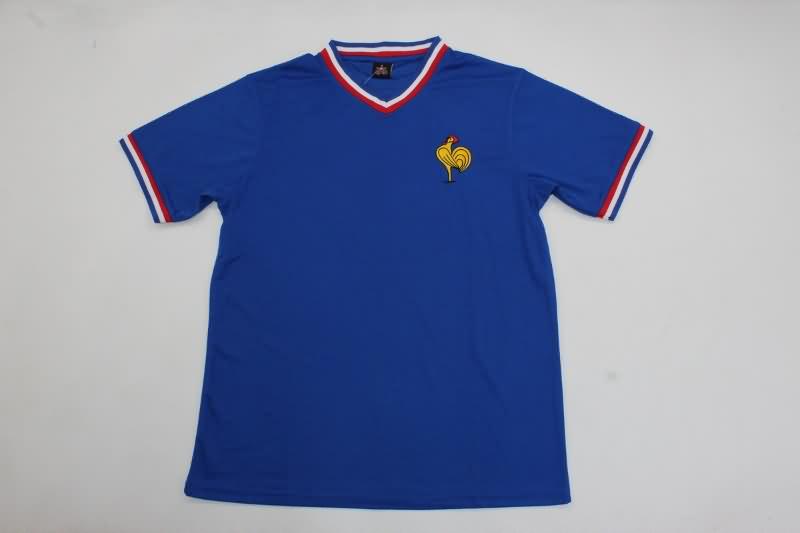AAA Quality France 1971 Home Retro Soccer Jersey