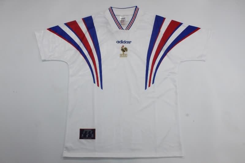 AAA Quality France 1996/97 Away Retro Soccer Jersey