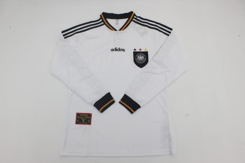 AAA Quality Germany 1996 Home Long Sleeve Retro Soccer Jersey