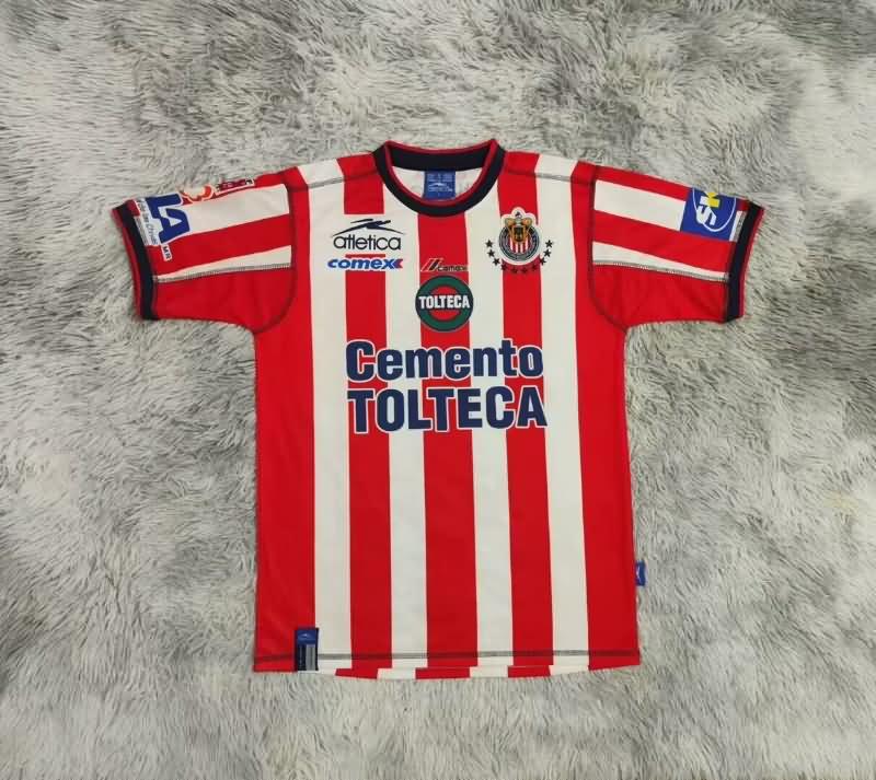 AAA Quality Guadalajara 2002/03 Home Retro Soccer Jersey