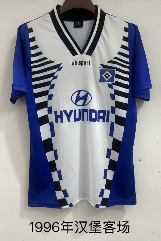 AAA Quality Hamburger SV 1996/97 Away Retro Soccer Jersey AAA Quality Hamburger SV 1996/97 Away Retro Soccer Jersey